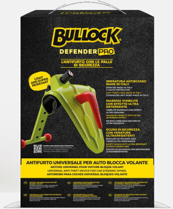 Bullock Defender Pro Antifurto Universale Auto Blocca Volante Super Re –  Ricambi Auto 24