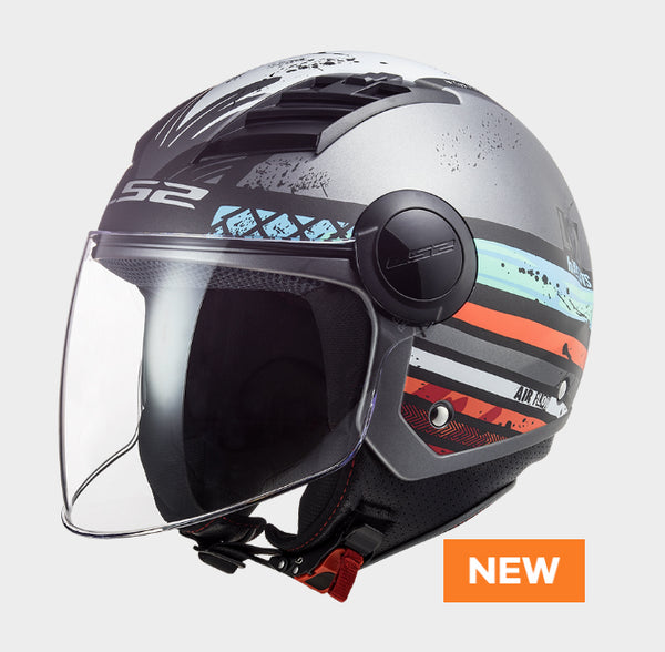 CASCO JET LS2, OF562 AIRFLOW METROPOLIS Leggerezza e protezione si