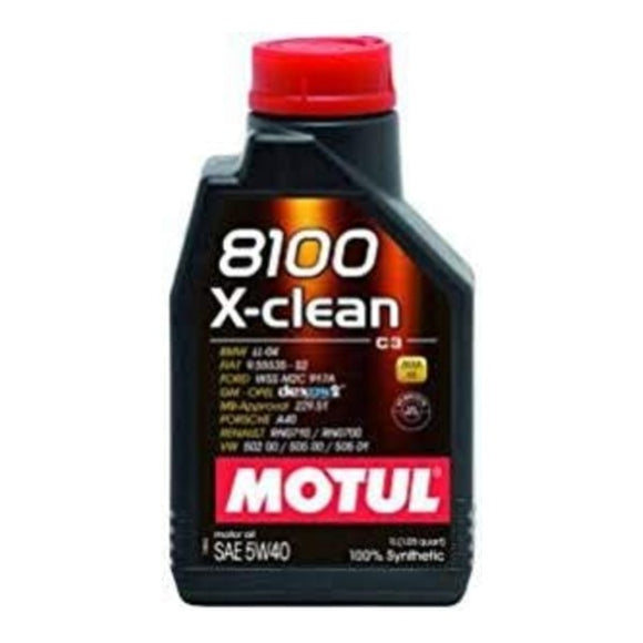 OLIO MOTUL 8100 X-CLEAN 5W40 - 1L