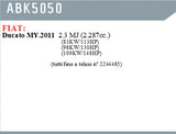 ABPARTS KIT FILTRI 4 PZ FIAT DUCATO MY.2011 ABK5050